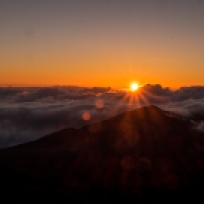 Sonnenaufgang auf dem Haleakala