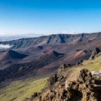Mondlandschaft im Krater des Haleakala Vulkans