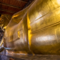 Der liegende Buddha in Bangkok