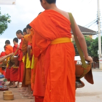 Mönche in Luang Prabang